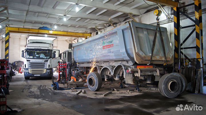 Ремонт кузова самосвала