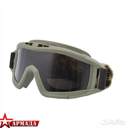 Очки Airsoft Desert Locust Style 3 сменные линзы P