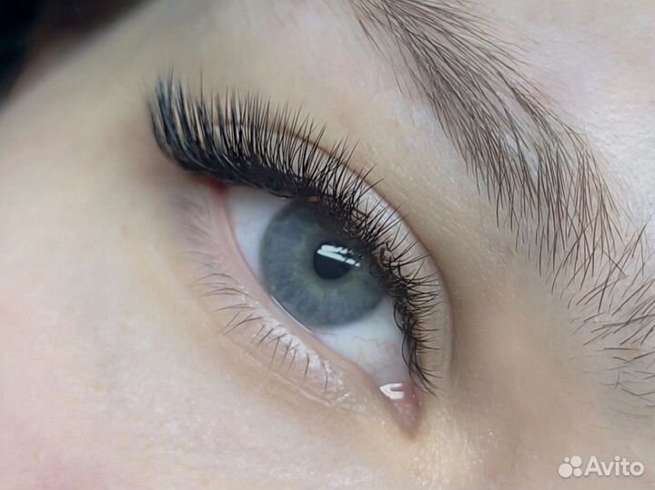 Наращивание ресниц ламинирование