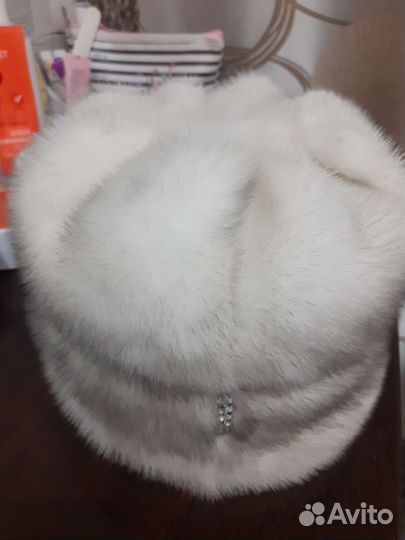 Шапка норковая женская