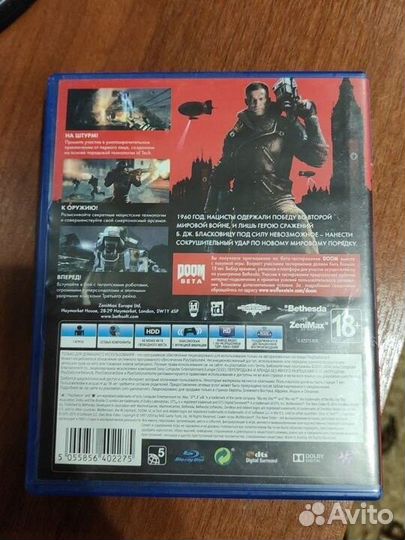 Wolfenstein the new order ps4