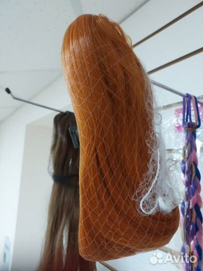 Хвост на заколке