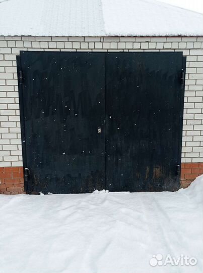 Ворота гаражные металлические бу