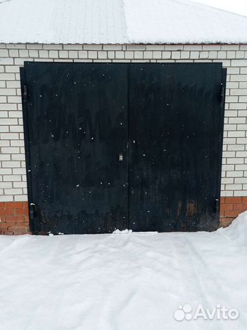 Ворота гаражные металлические бу