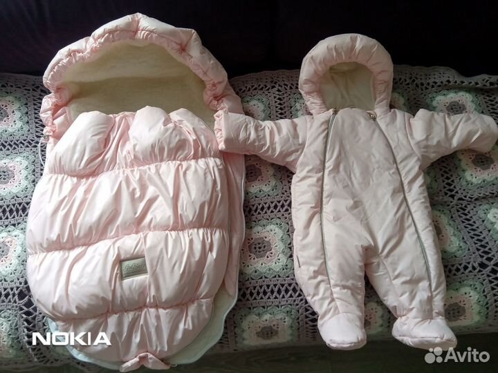 Конверт и комбинезон на выписку