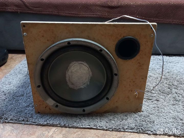 Сабвуфер и усилитель