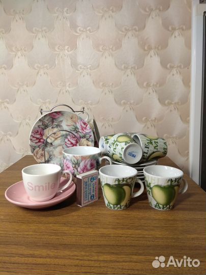 Набор кофейный,чайная пара