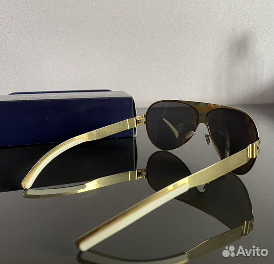 Mykita Franz 24 k Gold солнцезащитные очки