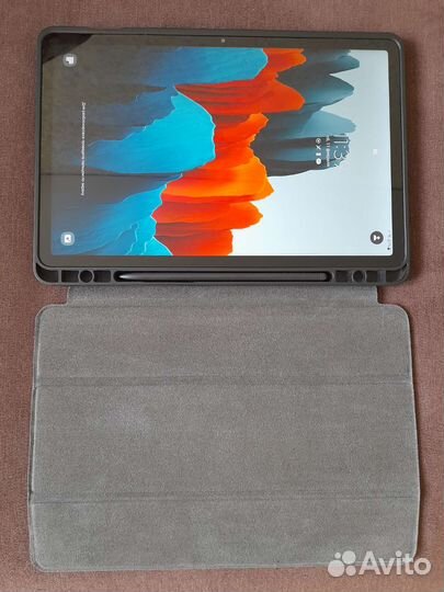 Samsung galaxy tab s7 128 Gb Черный + Чехол