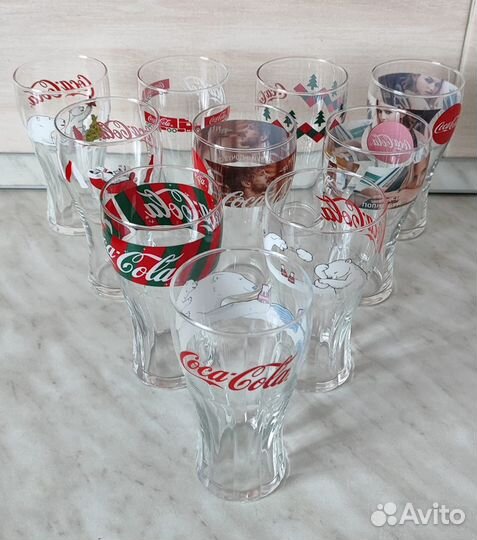 Стаканы coca cola
