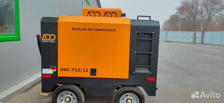 Компрессор дизельный винтовой 12 кубов