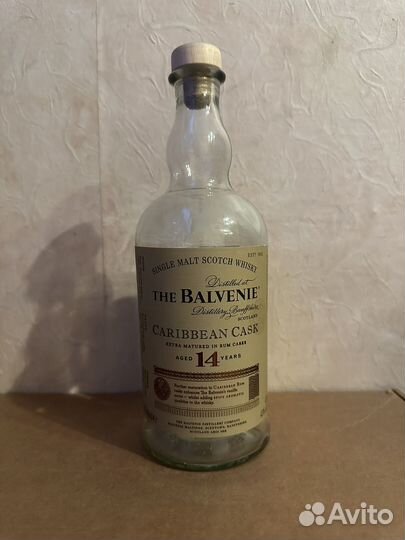 Бутылка и тубус от Balvenie