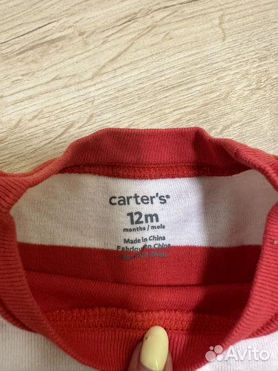 Вещи пакетом боди carters 80 размер