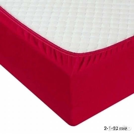 Простынь на резинке трикотаж