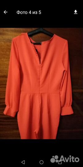 Комбинезон брючный шёлк