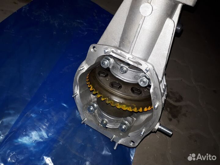 Ред. перед. моста 06 в сборе с блокировкой.Нива