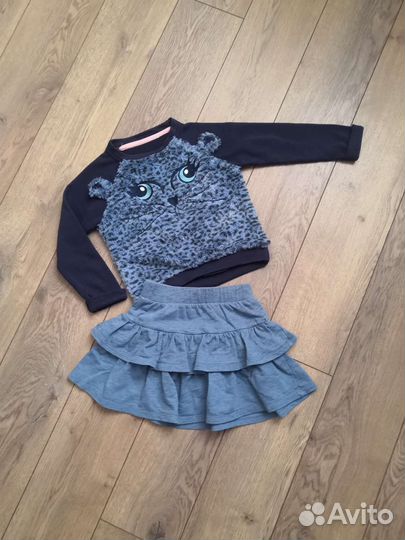 Детские вещи пакетом на девочку 4-5 лет