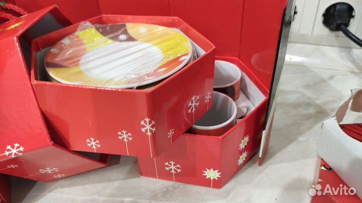 Оригинальный кофейный набор на 6 персон