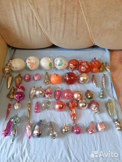 Елочные игрушки СССР