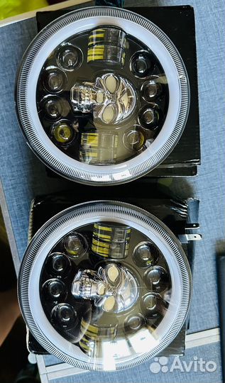 Led фары 7 дюймов