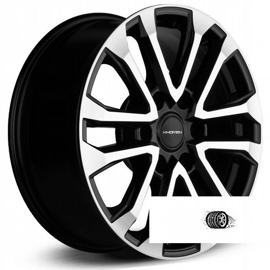 Литые диски Khomen Wheels 7.5×R18 6×139.7