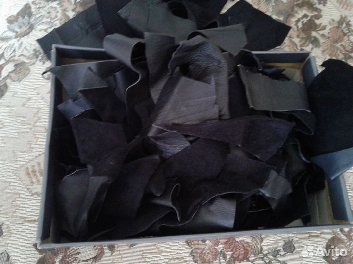 Кожа натуральная в лоскутках