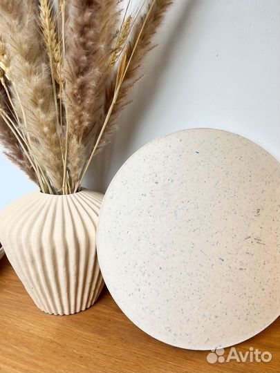 Поднос из гипса алтарь статуэтка гипсовая