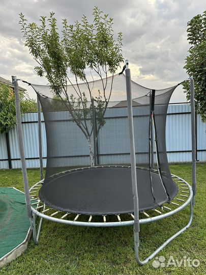 Батут с сеткой