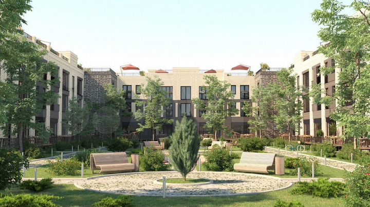 2-к. квартира, 75,4 м², 1/3 эт.