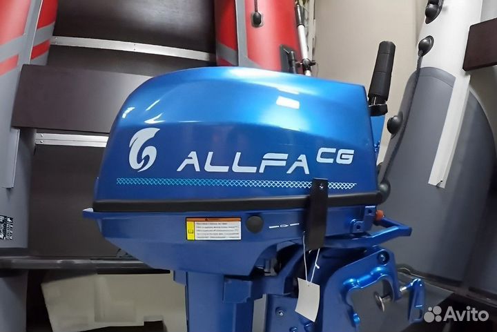 Лодочный мотор Allfa CG T9.8 blue