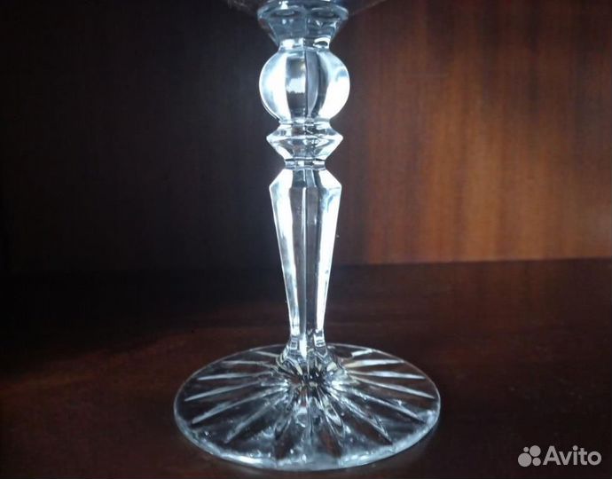 Хрустальная винтажная ваза для фруктов, гхз