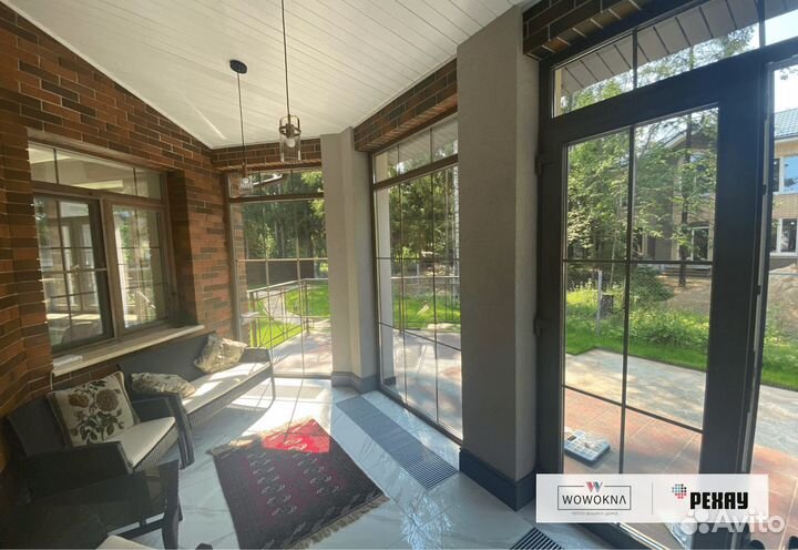 Остекление террас под ключ