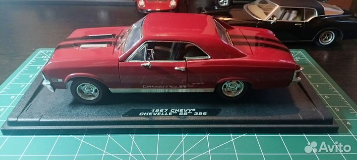 Модели 1:18 / Pontiac GTO; Chevelle; Mustang