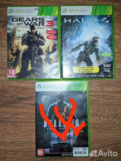 Игры для xbox 360 продажа/обмен