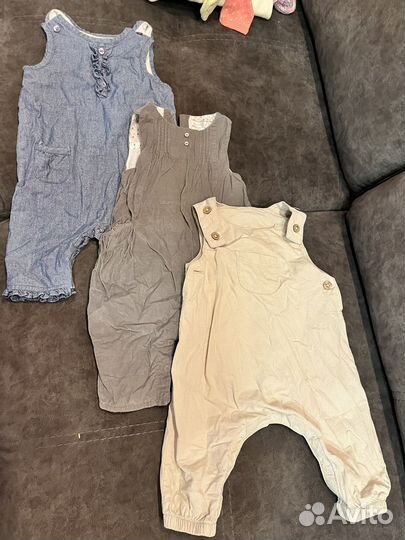 Детские вещи для девочки пакетом 68