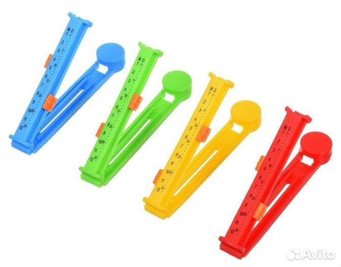 Набор зажимов для пакетов с датой