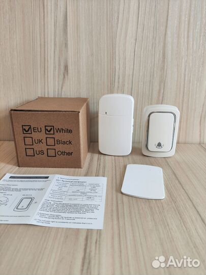 Беспроводной звонок батарейки не нужны