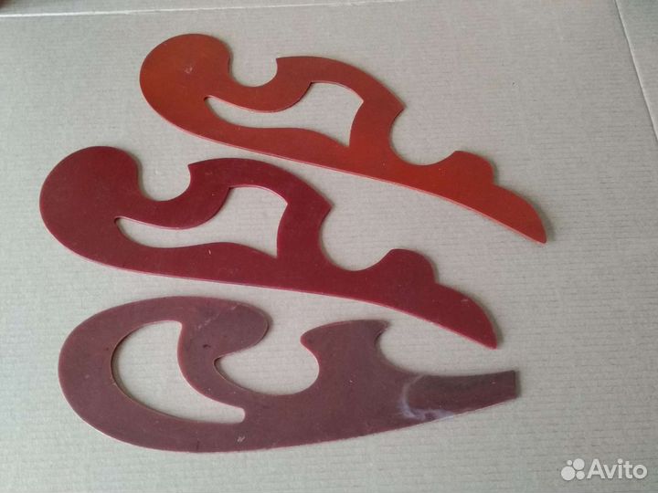 Линейки-трафареты,лекала СССР