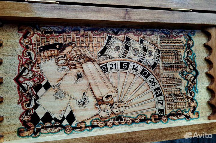 Нарды ручной работы