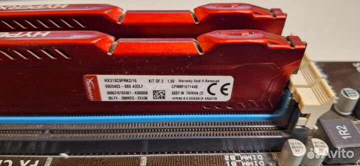 Материнская плата с процессором fx 8150 16 Гб