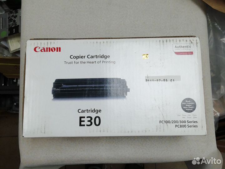 Картридж canon E30 (оригинальный)