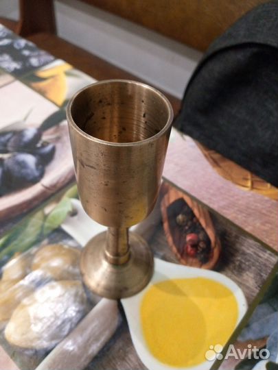 Подсвечник бронза старинный