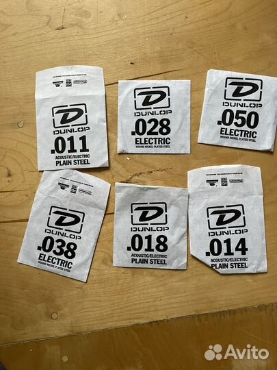 Струны для электрогитары dunlop