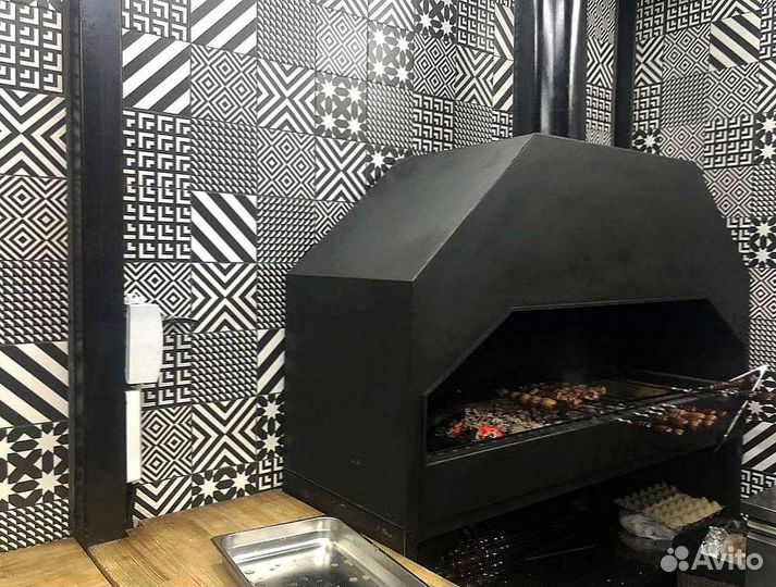 Мангал для ресторана, кафе