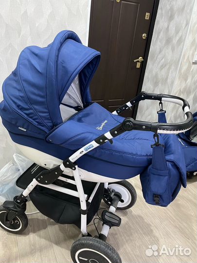 Детская коляска универсальная 2 в 1, adamex