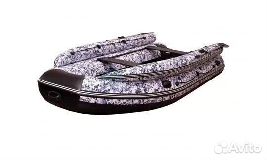 Лодка пвх allaska-390 drive LUX камуфляж (cifra)