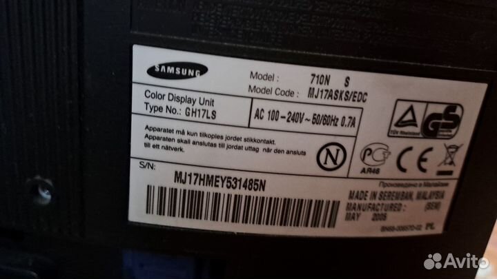 Монитор для компьютера