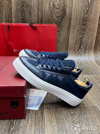 Кеды Salvatore Ferragamo premium