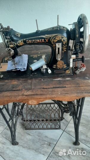 Швейная машинка старинная gritzner