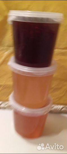 Мёд жидкий-Греча, липа, акация